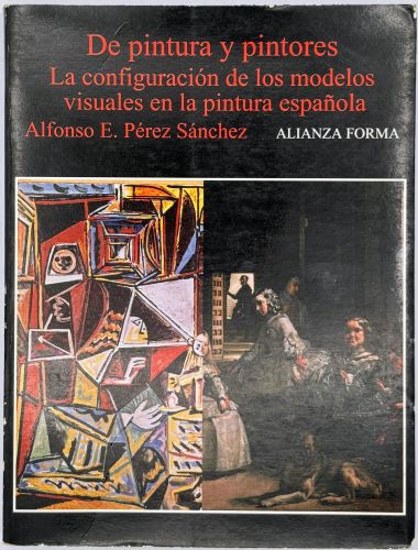 Book cover from De pintura y pintores