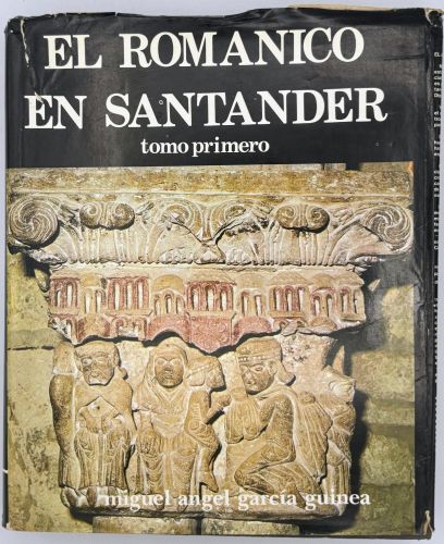 Portada del libro de El románico en Santander 