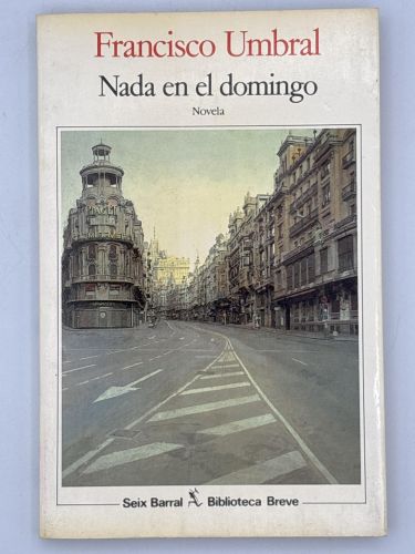 Portada del libro de Nada en el domingo