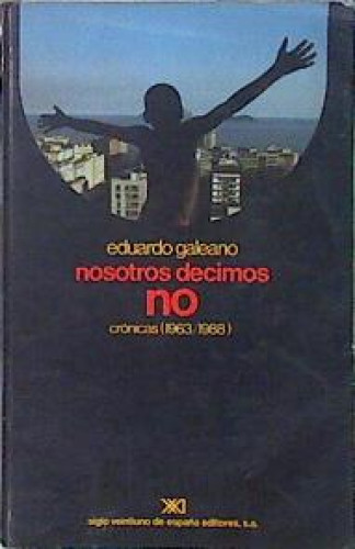 Portada del libro de Nosotros decimos no