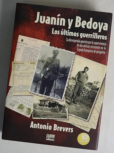Portada del libro de Juanín y Bedoya, los últimos guerrilleros