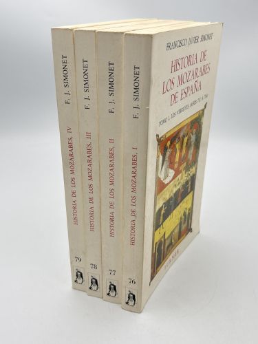 Portada del libro de Historia de los Mozárabes en España