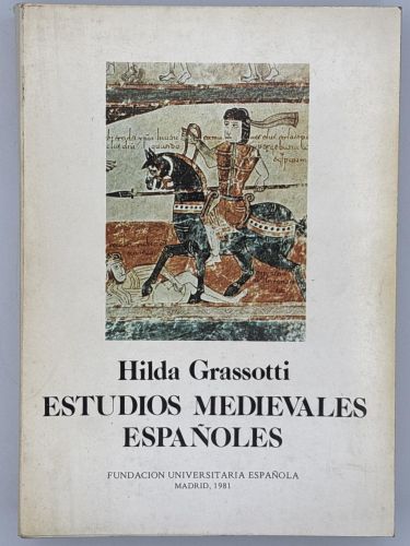 Portada del libro de ESTUDIOS MEDIEVALES ESPAÑOLES.