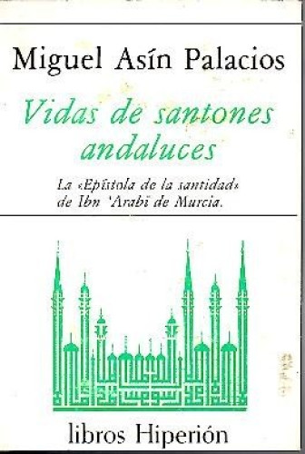 Portada del libro de Vidas de santones andaluces