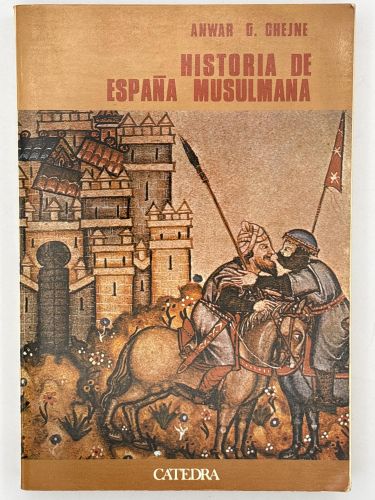 Portada del libro de Historia de España musulmana