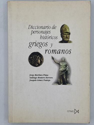 Portada del libro de Diccionario de personajes históricos griegos y romanos