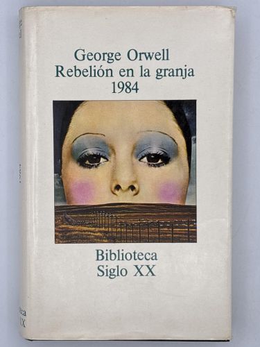 Portada del libro de Rebelión en la granja ; 1984