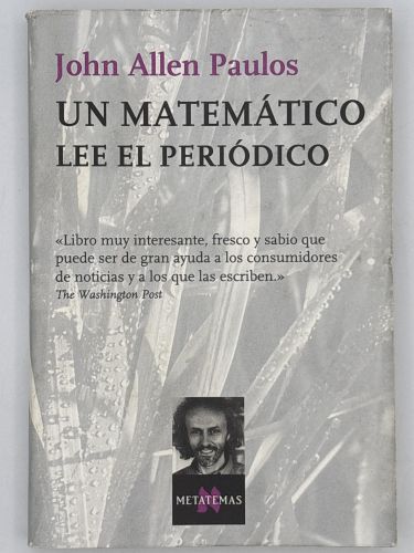 Book cover from Un matemático lee el periódico