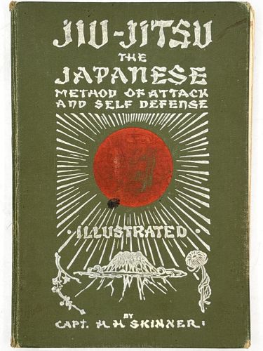 Book cover from Jiu- Jjisu the japanese method of attack and self defense.