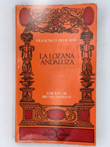 Book cover from La Lozana andaluza.