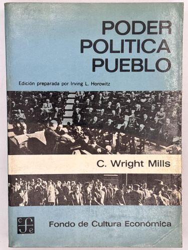 Portada del libro de Poder, politica, pueblo 