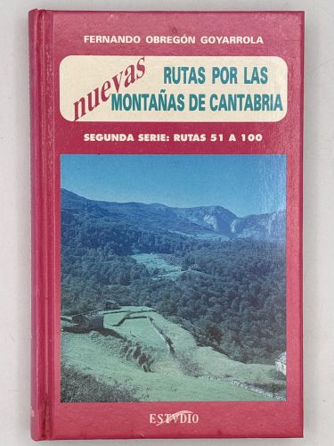 Portada del libro de Nuevas rutas por las montañas de Cantabria