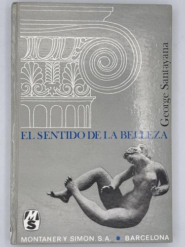 Portada del libro de El sentido de la belleza