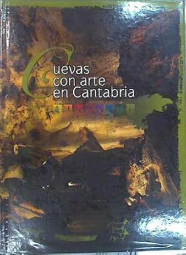 Portada del libro de Cuevas con arte en Cantabria
