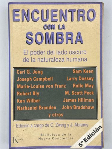 Portada del libro de Encuentro con la sombra