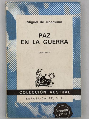 Portada del libro de Paz en la guerra