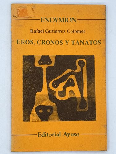 Portada del libro de Eros, Cronos y Tanatos
