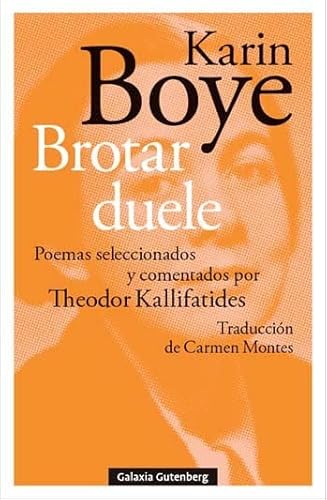 Portada del libro de Brotar duele