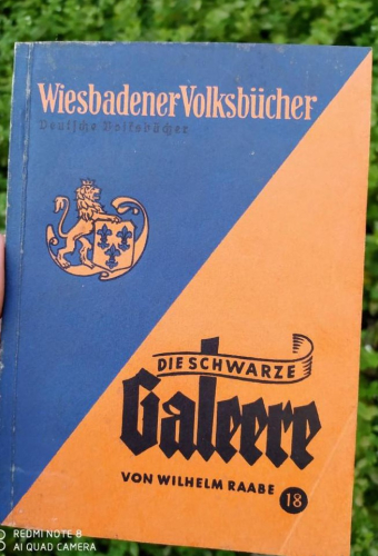 Portada del libro de DIE SCHARZE GALEERE