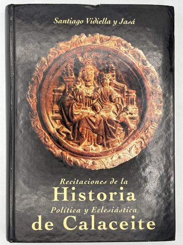 Portada del libro de Recitaciones de la historia política y eclesiástica de Calaceite
