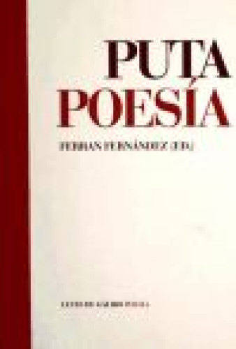 Portada del libro de PUTA POESIA