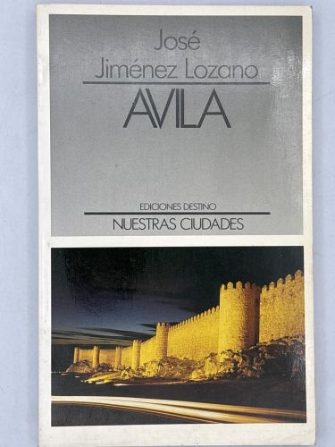 Portada del libro de AVILA