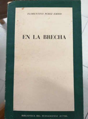 Portada del libro de EN LA BRECHA