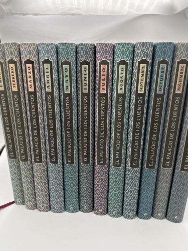 Portada del libro de El palacio de los cuentos.  12 Tomos