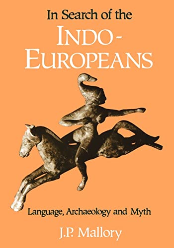 Portada del libro de In Search of the Indo-Europeans: Language, Archaeology and Myth