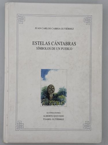 Portada del libro de Estelas Cántabras, símbolos de un pueblo