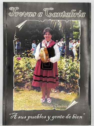 Portada del libro de Trovas a Cantabria sus pueblos y gente de bien.