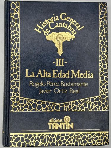 Portada del libro de Historia General de Cantabria III La Alta Edad Media.