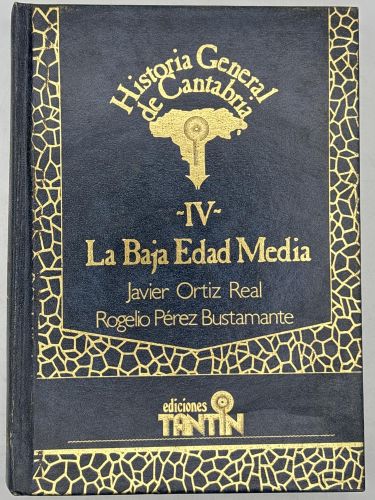 Portada del libro de Historia General de Cantabria. IV La Baja Edad Media.