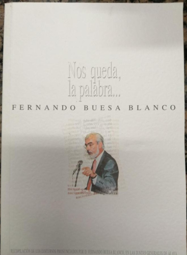 Portada del libro de NOS QUEDA LA PALABRA
