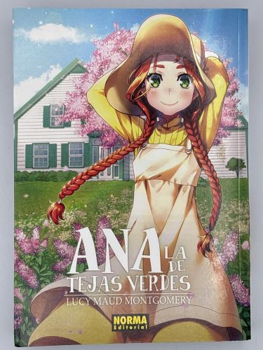 Portada del libro de ANA DE LAS TEJAS VERDES (CLÁSICOS MANGA)