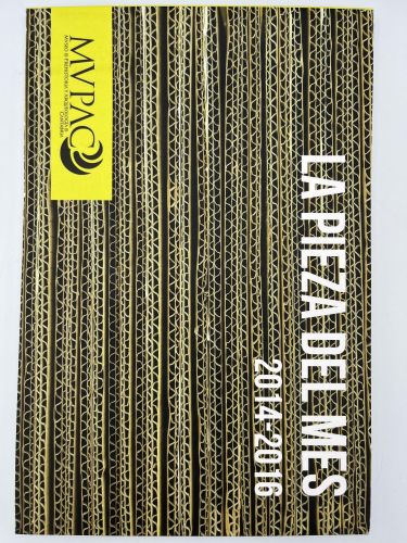 Portada del libro de La pieza del mes, 2014-2016