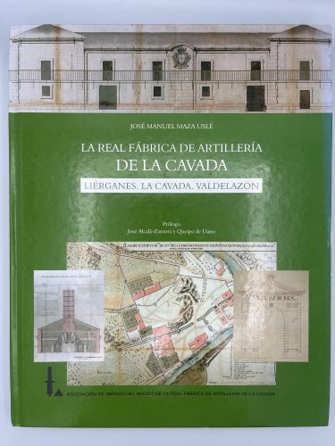 Portada del libro de La Real Fábrica de Artillería de La Cavada