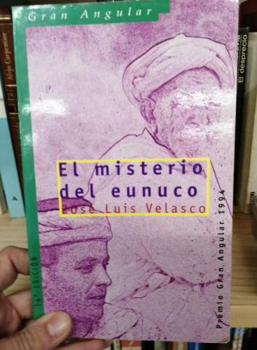 Portada del libro de EL MISTERIO DEL EUNUCO