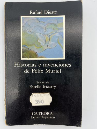 Portada del libro de Historias e invenciones de Félix Muriel