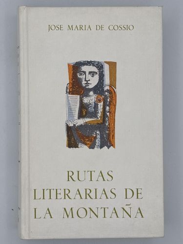 Book cover from Rutas literarias de la montaña