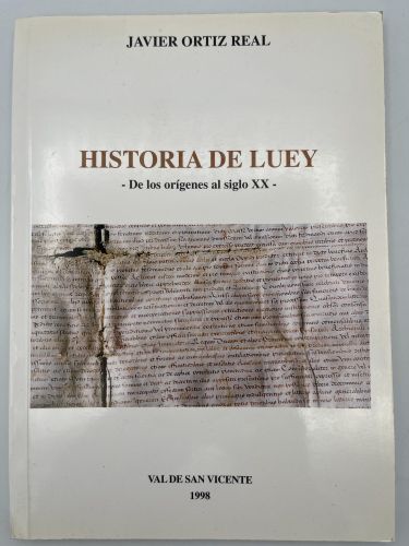 Book cover from Historia de Luey. De los orígenes al siglo XX