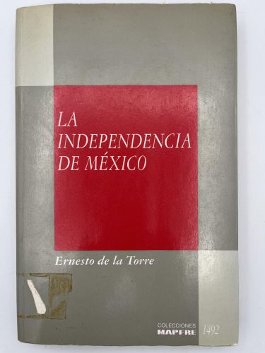 Book cover from La independencia de México
