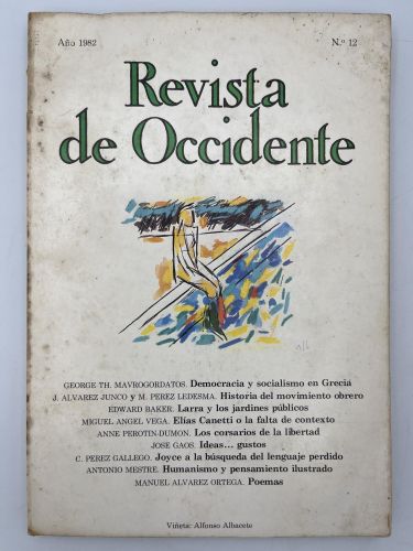 Book cover from Revista de Occidente, nº 12
