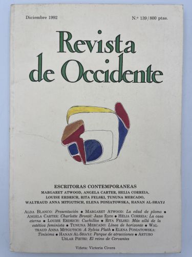 Book cover from Revista de Occidente, nº 139