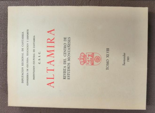 Portada del libro de ALTAMIRA. REVISTA DEL CENTRO DE ESTUDIOS MONTAÑESES