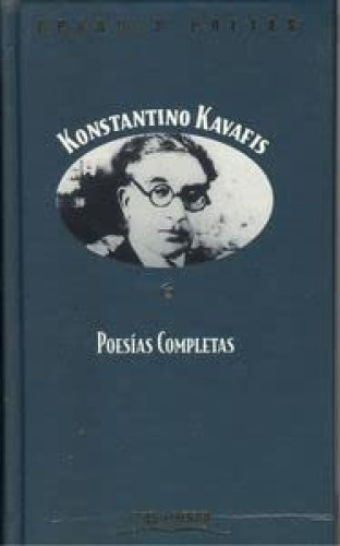 Poesías completas.  konstantino Cavafis