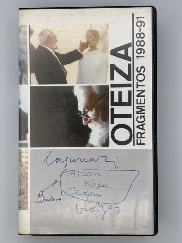 

Oteiza Fragmentos 1988 -1991 video VHS