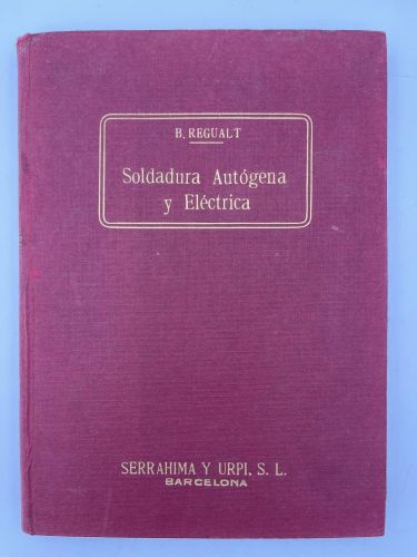 Book cover from Soldadura autógena y eléctrica