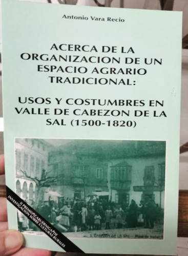 Portada del libro de ACERCA DE LA ORGANIZACIÓN DE UN ESPACIO AGRARIO TRADICIONAL