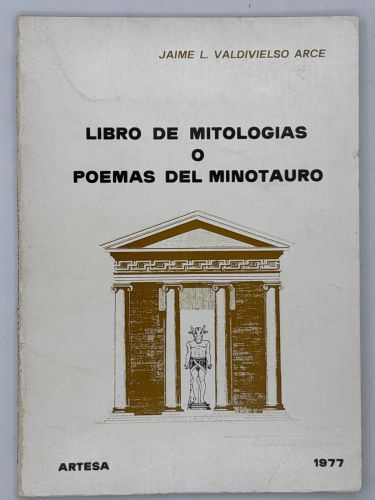 Portada del libro de Libro de Mitologías o Poemas del Minotauro